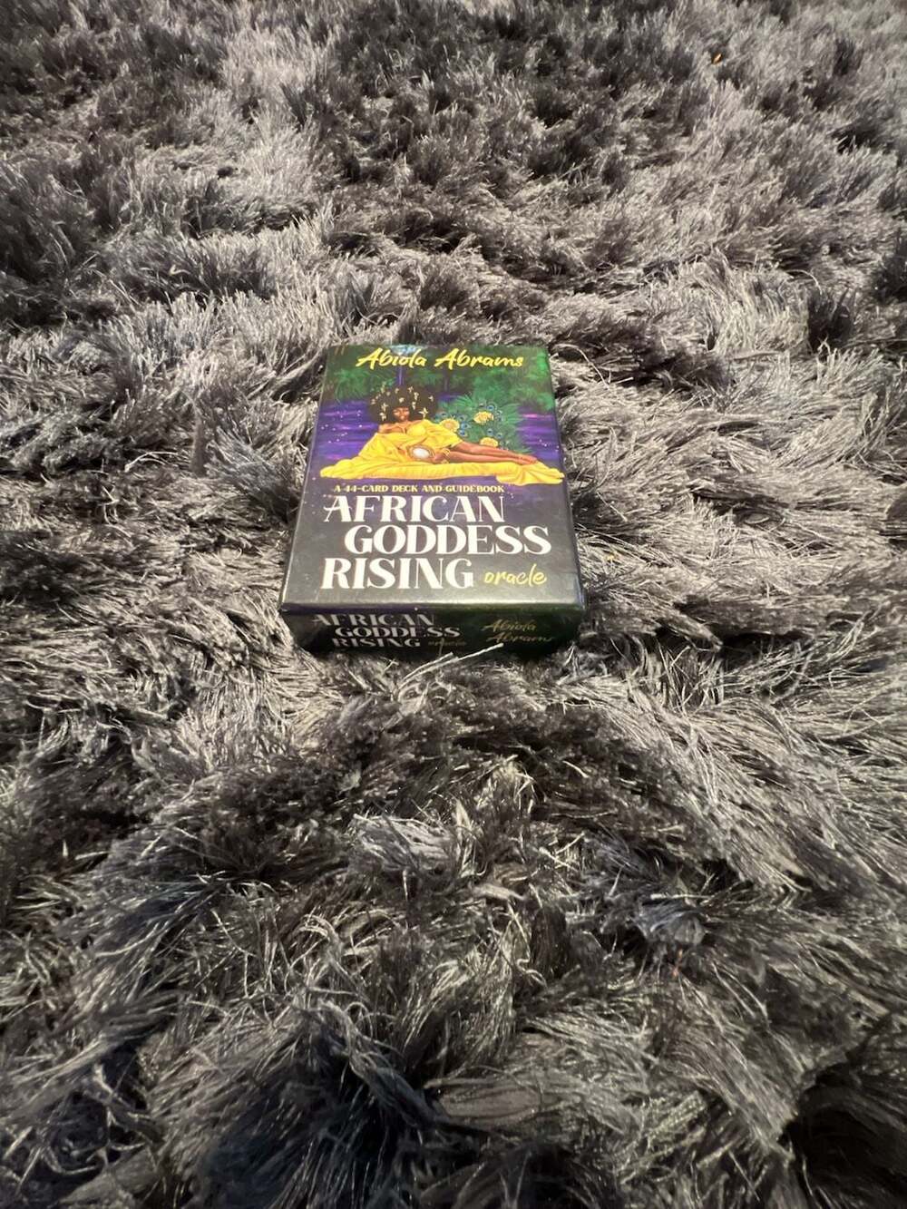 African Goddess Rising Oracle: A 44-Card Deck and Guidebook by Abiola Abrams